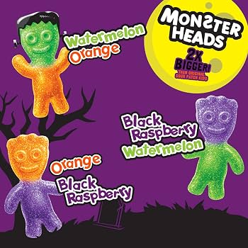 Sour Patch Kids Monster Heads Clipstrip