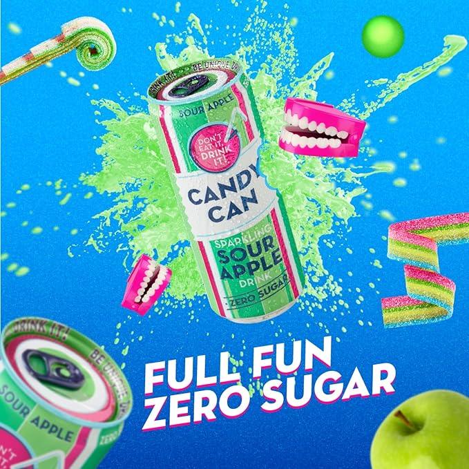 Candy Can Sparkling Sour Apple