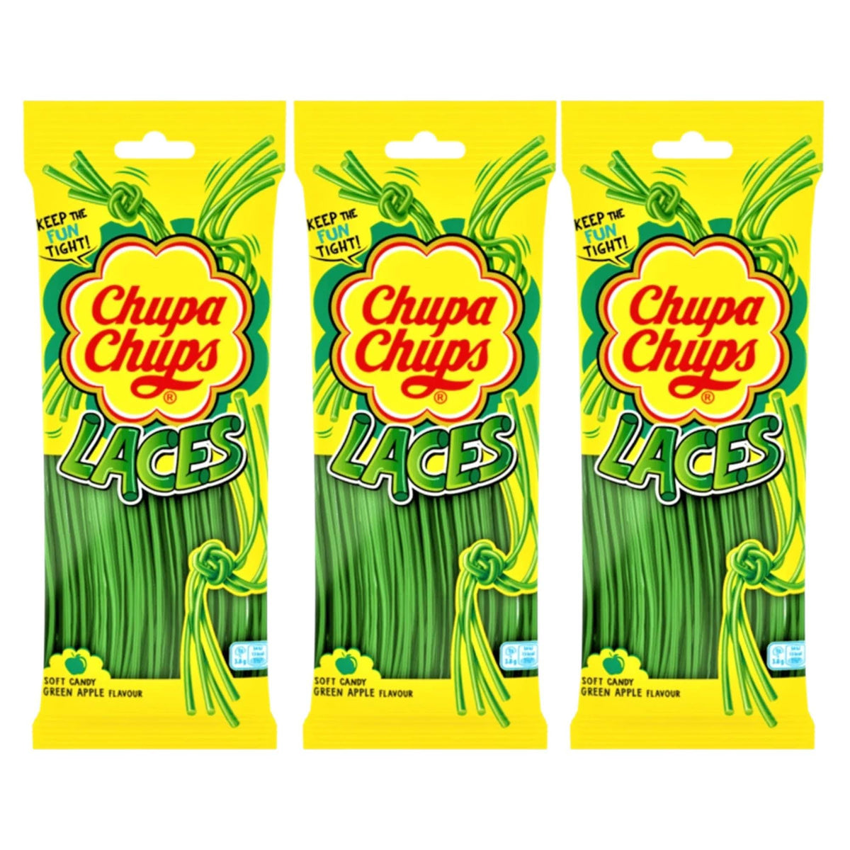 Chupa Chups Laces Green Apple