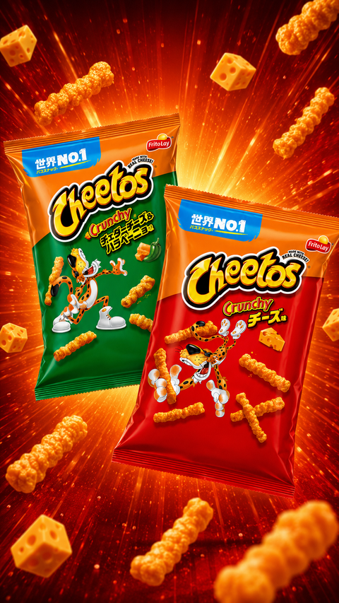 Cheetos Crunchy Japão Big
