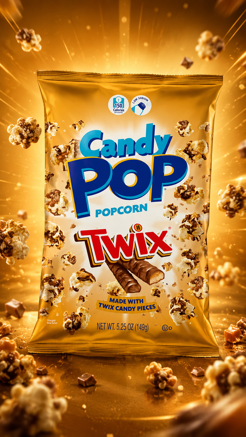 Candy Pop Popcorn Twix 149g