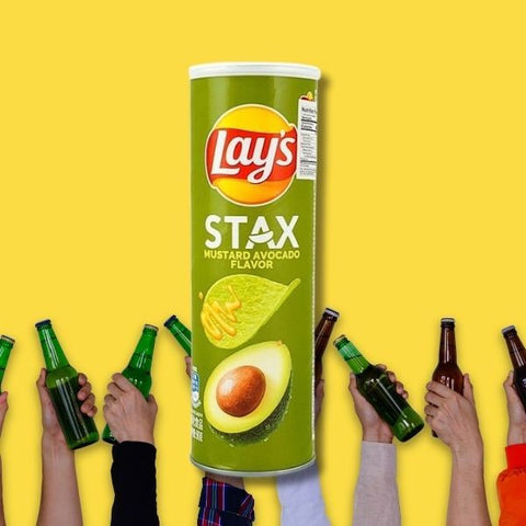 Lay's Stax Mustard Avocado