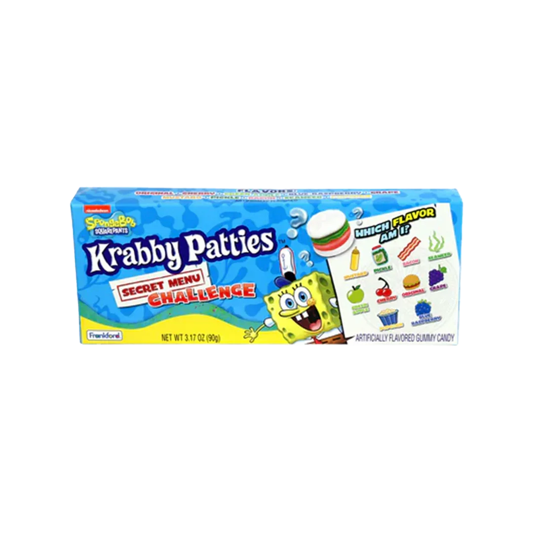 Spongebob Squarepants Krabby Patties Secret Menu Challenge