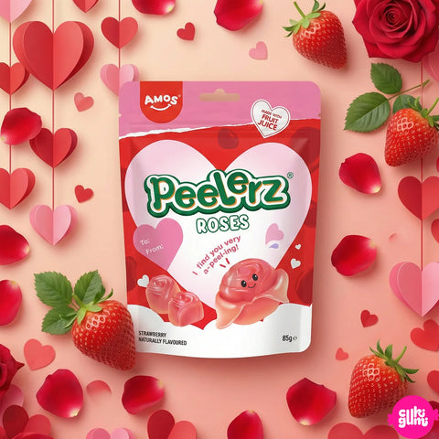 Amos Peelerz Gummy Roses