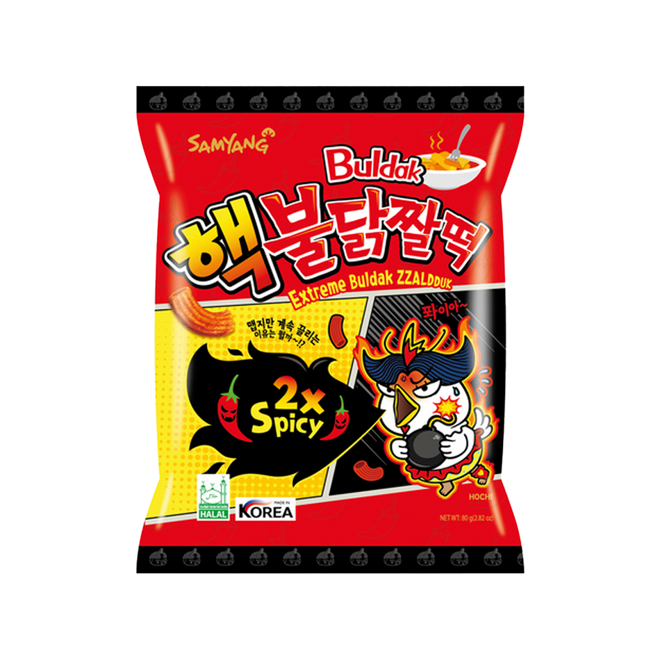 Extreme Buldak Zzalduk Snack 2x Spicy (Samyang)