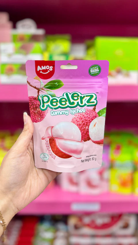 Amos Peelerz Gummy Lychee