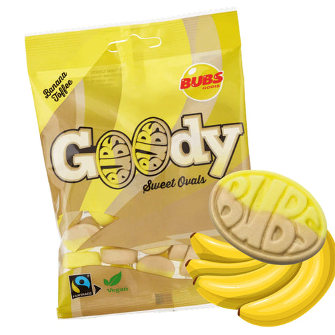 BUBS Goody Sweet Ovals Banana Toffee