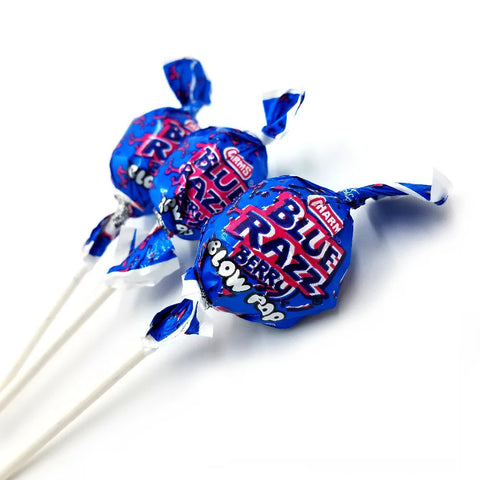 Blow Pops Blue Razz Berry
