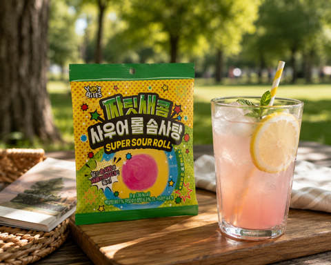 Yum'z Bites Super Sour Cotton Candy