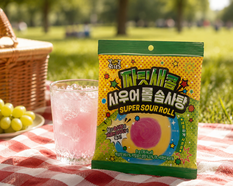 Yum'z Bites Super Sour Cotton Candy
