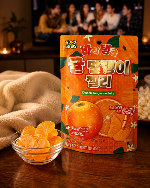 Yum'z Bites Crunch Tangerine Jelly