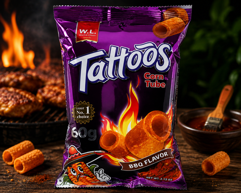 Tattoos Corn Tube BBQ