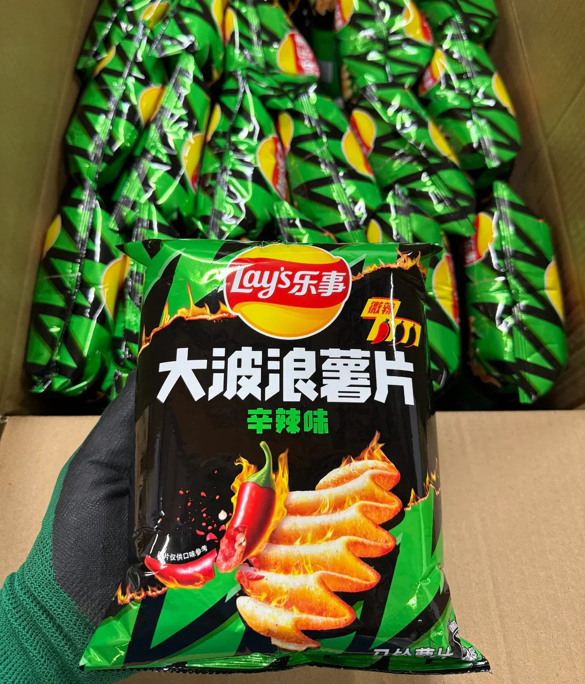 Lay's Big Wave Pure Spicy