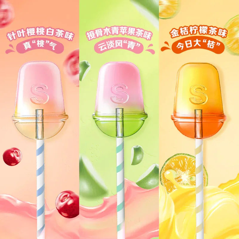 Skittles Real Fruit Lolipop