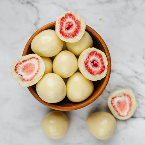 Freeze Dried Strawberry White Chocolate