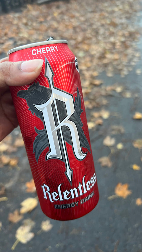Relentless Cherry Energy Drink