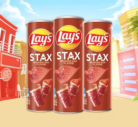Lay's Stax Spanish Ham