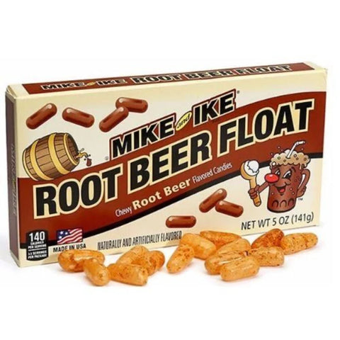 Mike and Ike Root Beer Float