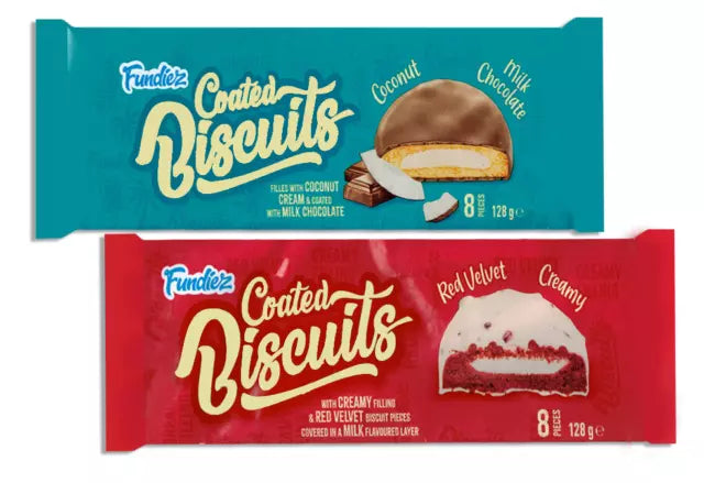 Fundiez Coated Biscuit Coconut