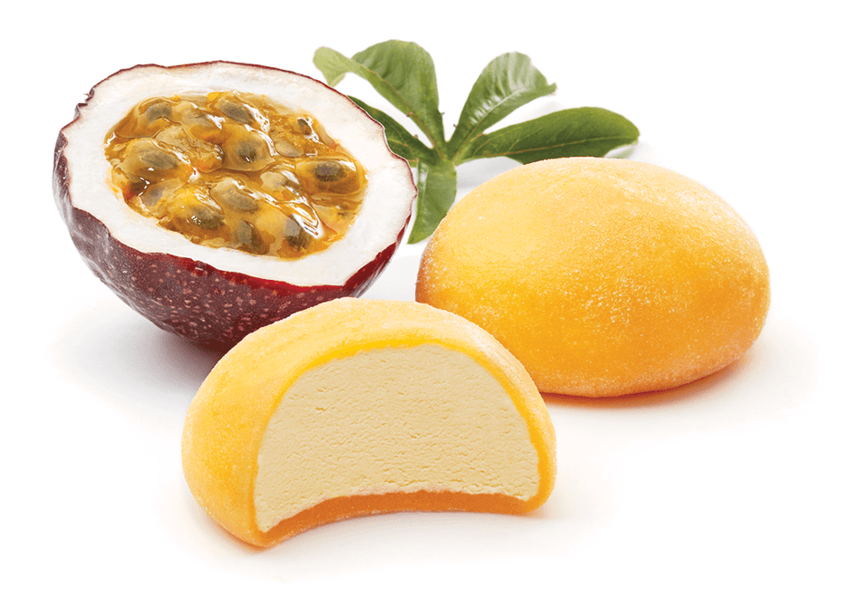 Q Brand Mochi (Passion Fruit)