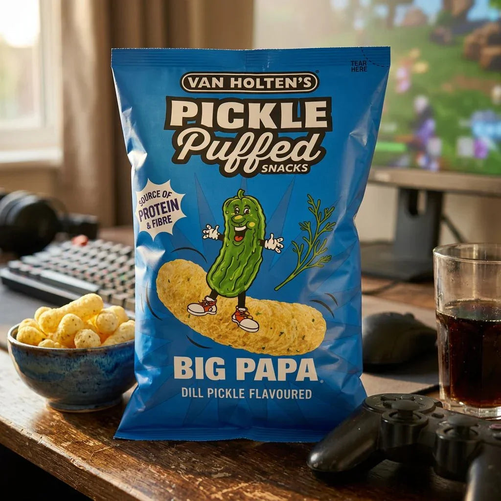 Van Holten's Pickle Puffed Snacks Big Papa