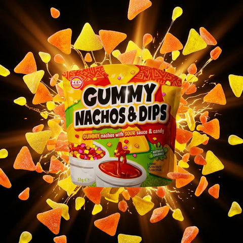 Zed Candy Gummy Nachos and Dips