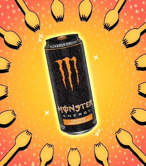 Monster Energy Orange Dreamsicle New