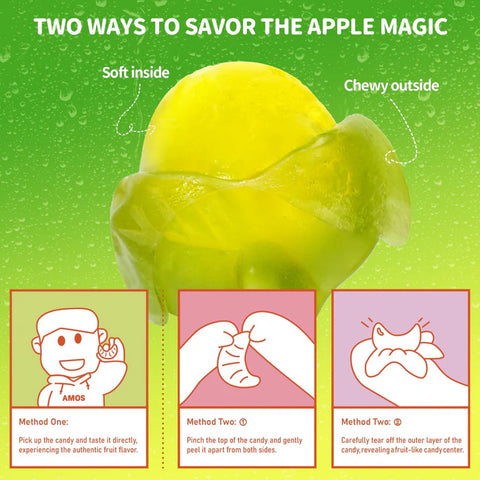 Amos Peelerz Gummy Apple