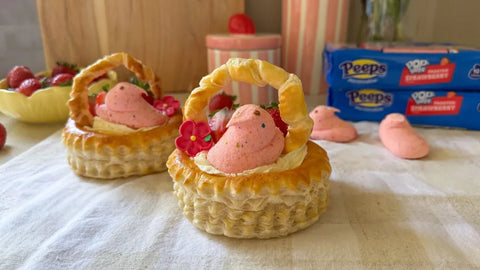 Peeps Marshmallow Pop-Tarts Frosted Strawberry