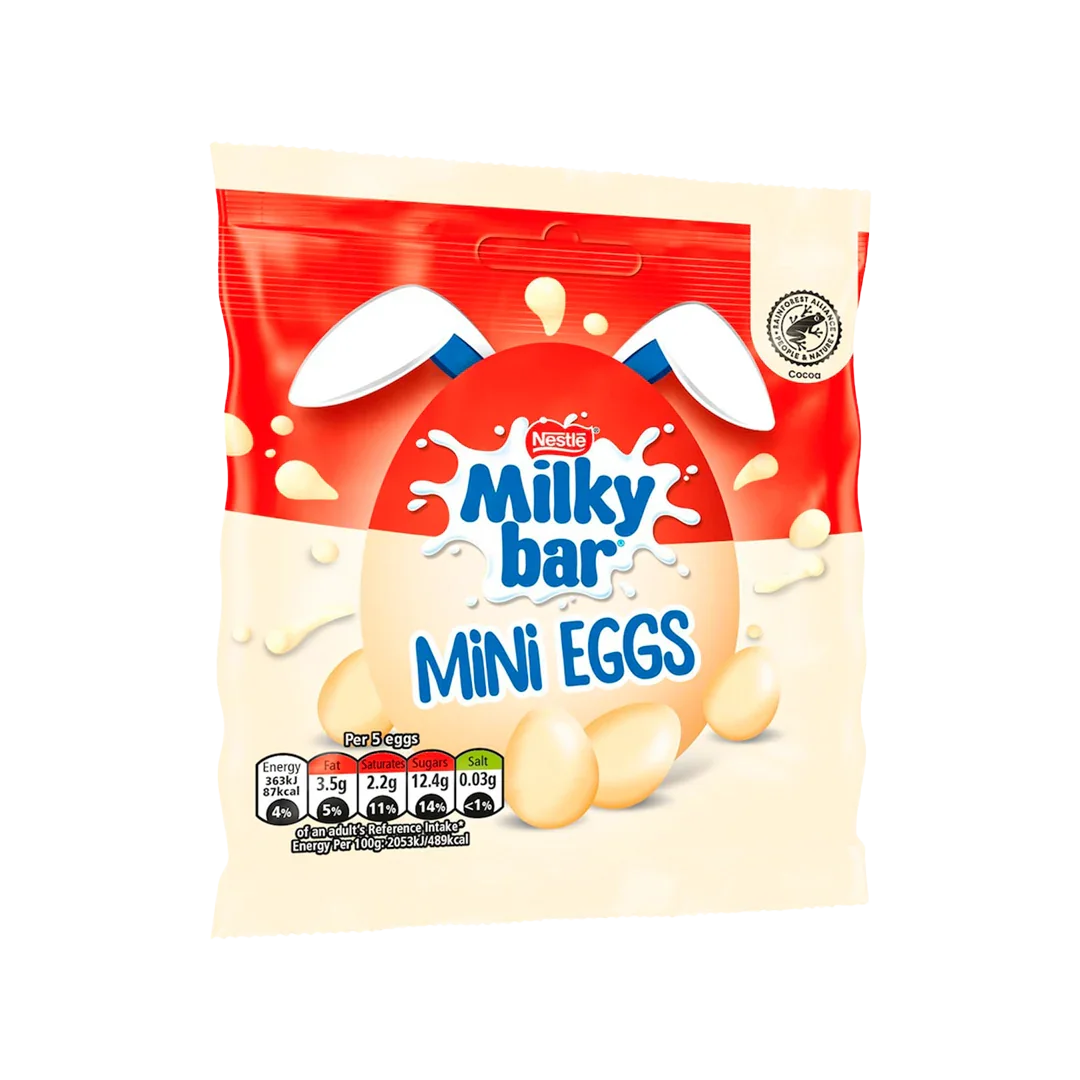Nestlé Milkybar Mini Eggs Chocolate Branco