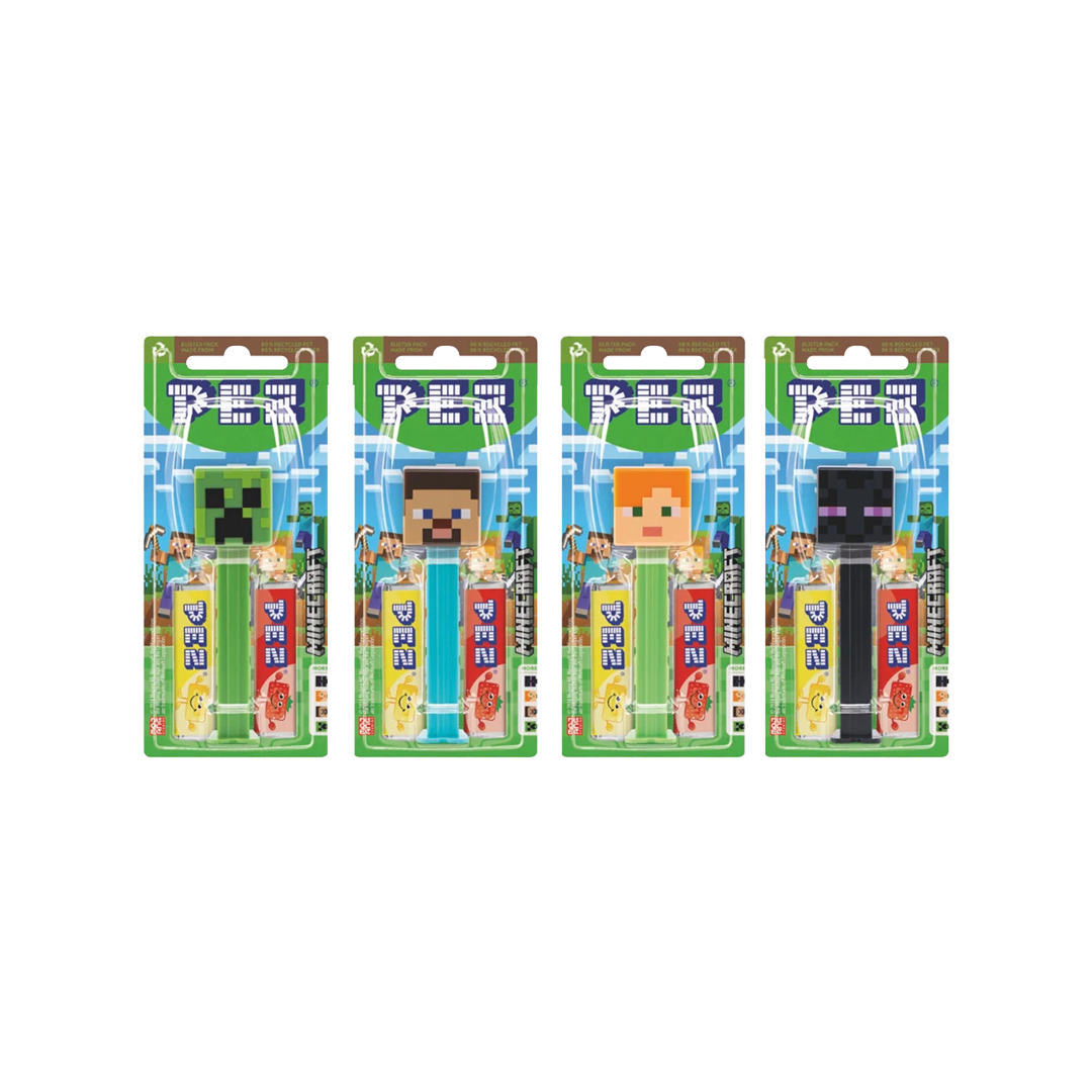 PEZ Minecraft (1 Unid. Sortido)