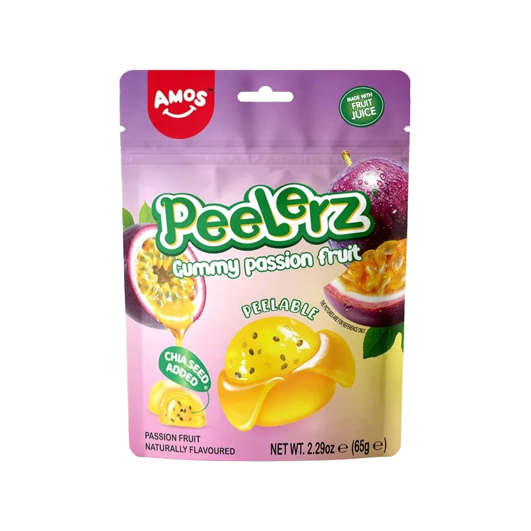 Amos Peelerz Gummy Passion Fruit
