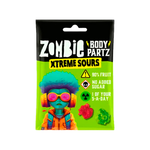 Zombie Body Partz Xtreme Sours 90% Fruta