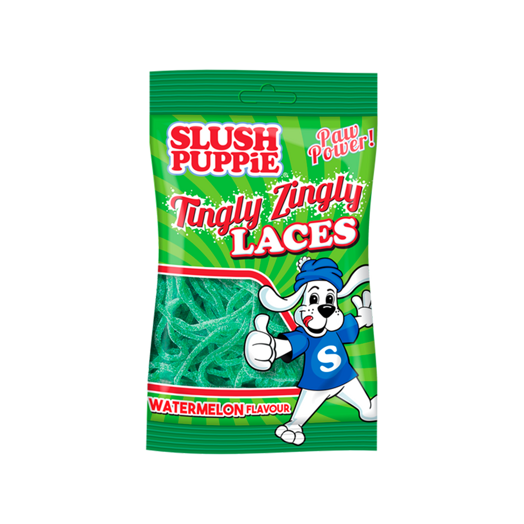 Slush Puppie Tingly Zingly Laces Watermelon