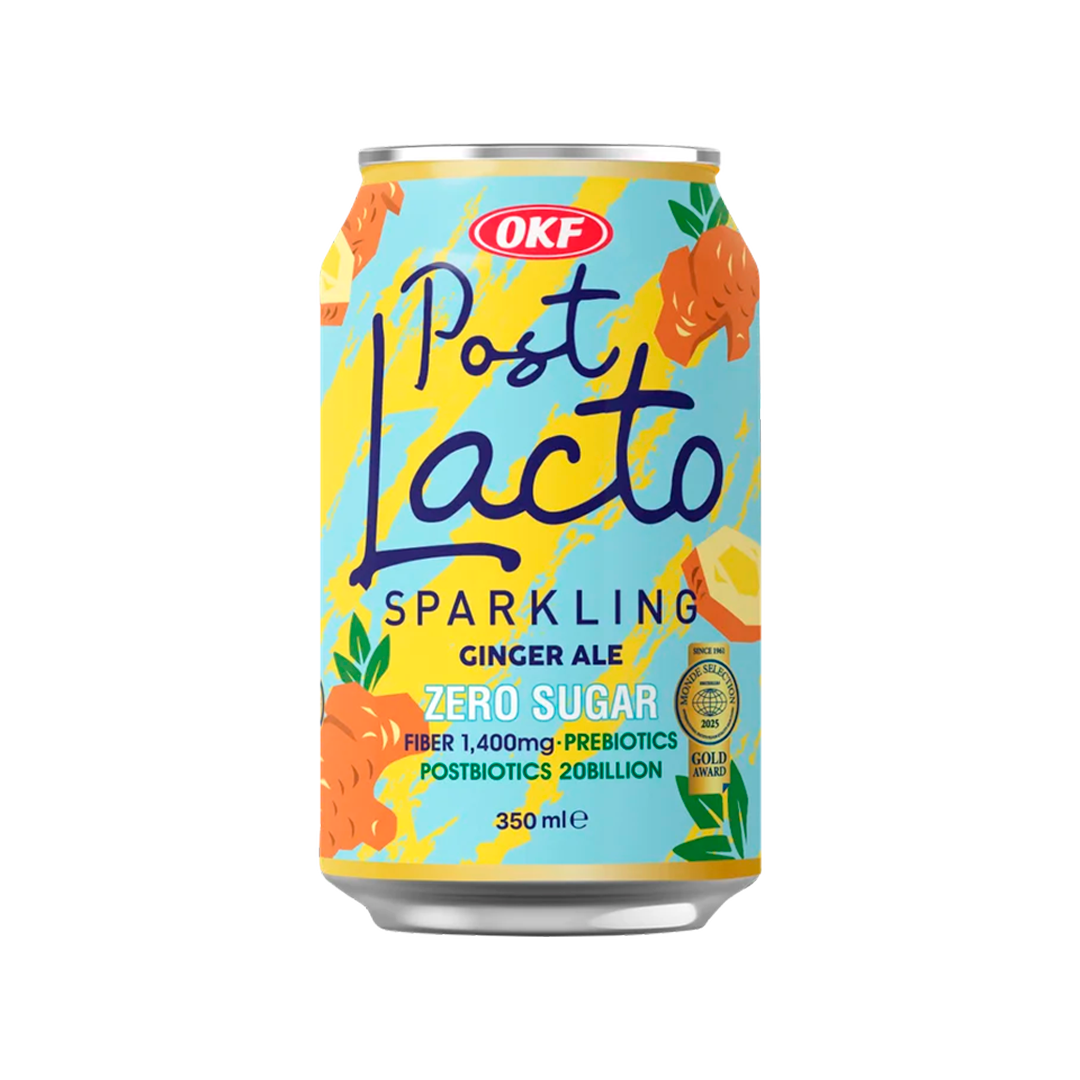 OKF PostLacto Zero Sugar Ginger Ale Sparkling