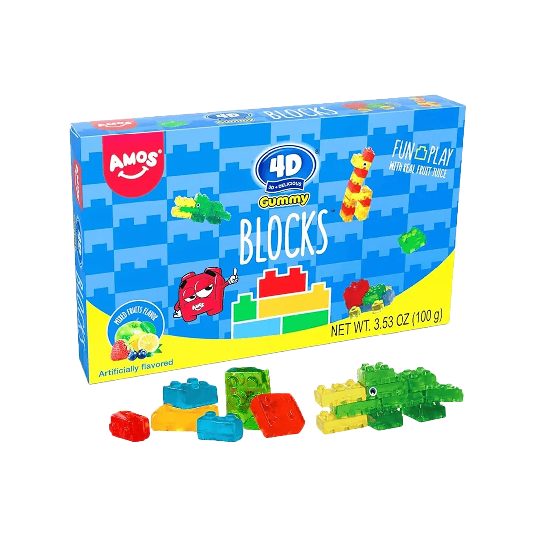 Amos 4D Gummy Blocks