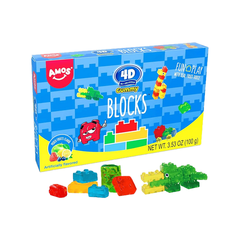 Amos 4D Gummy Blocks
