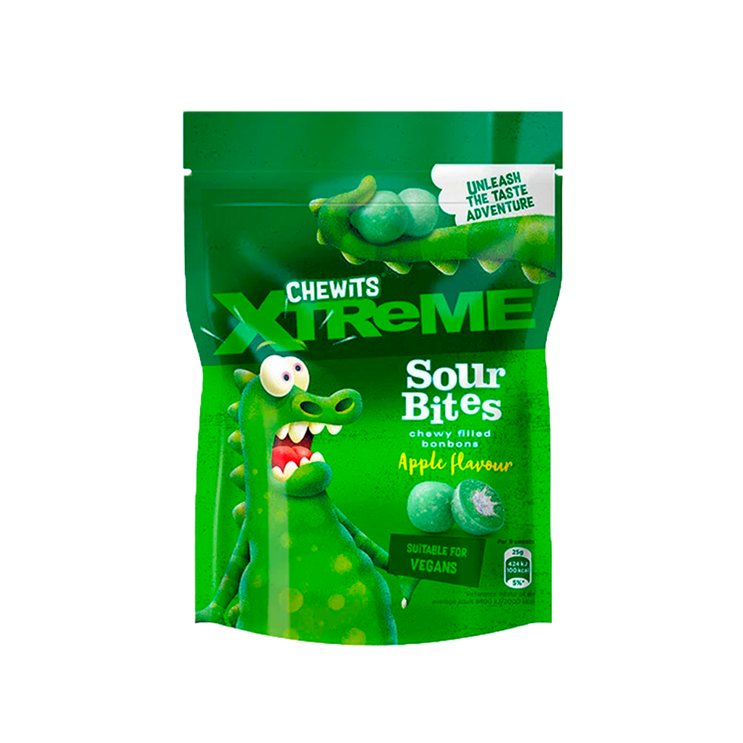 Chewits Xtreme Sour Bites Apple