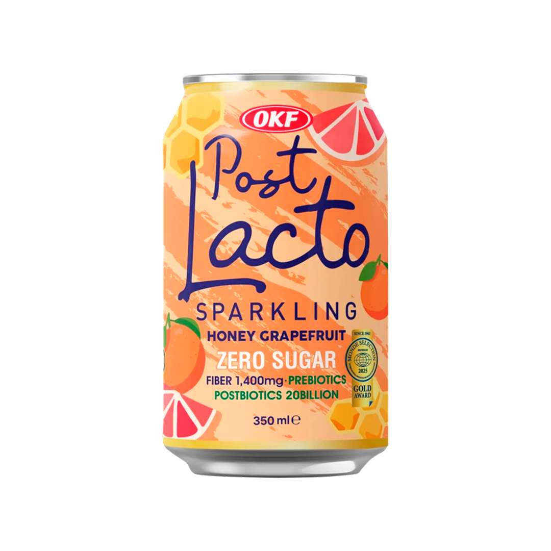 OKF PostLacto Zero Sugar Honey Grapefruit Sparkling