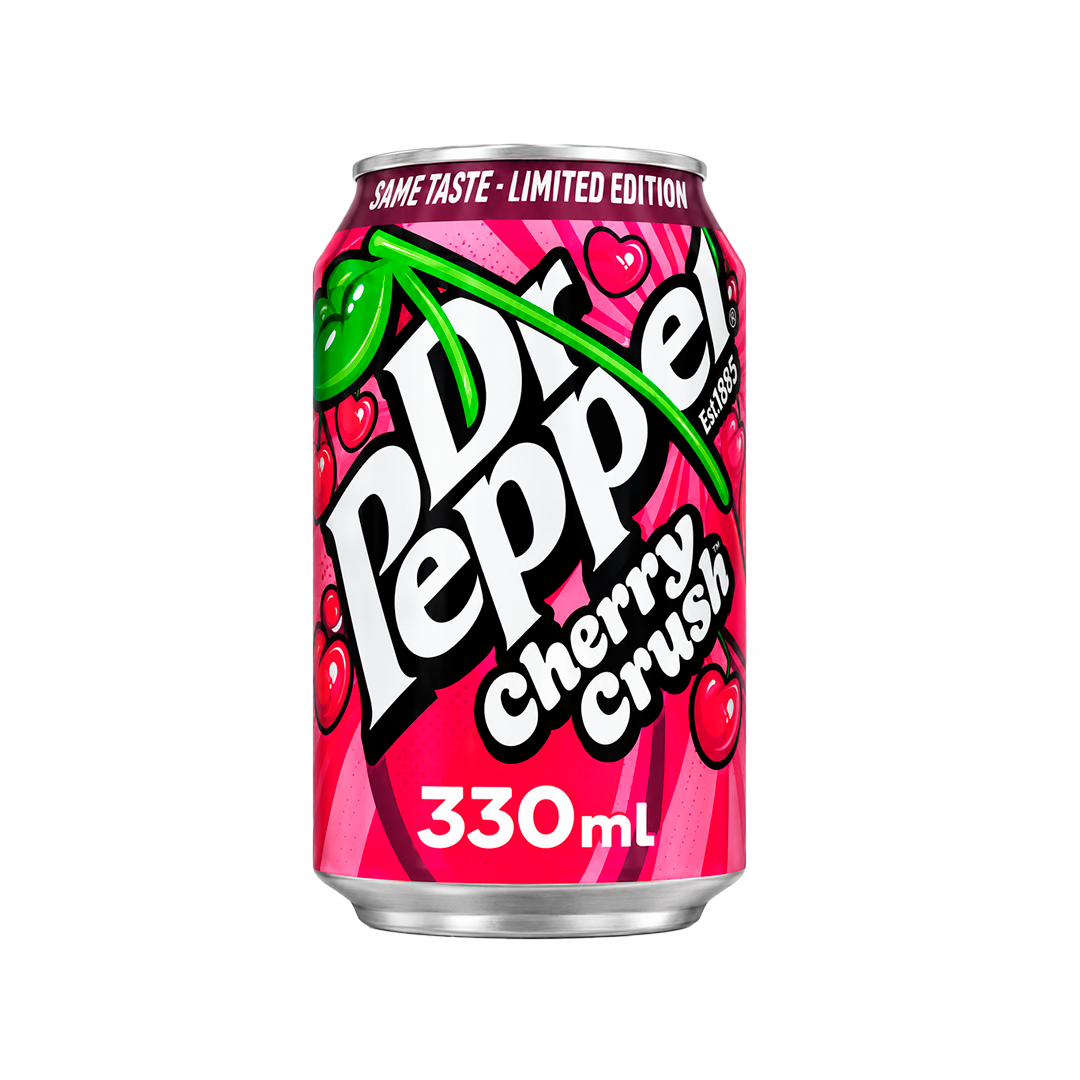 Dr Pepper Zero Cherry Crush, bebida importada