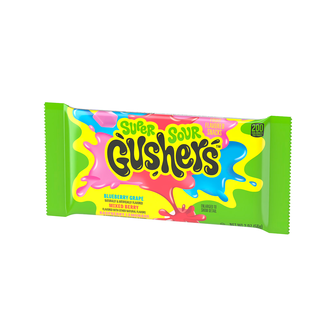 Fruit Gushers Super Sour