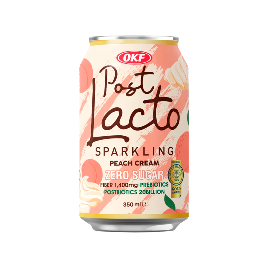 OKF PostLacto Zero Sugar Peach Cream Sparkling