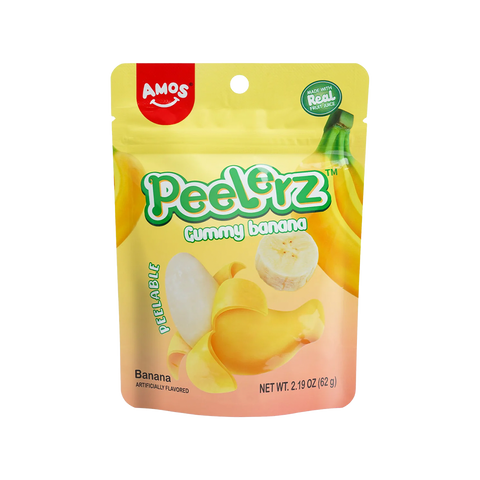 Amos Peelerz Gummy Banana