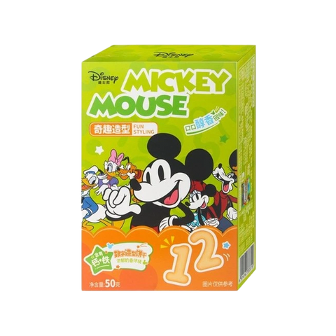 Mickey Milk Numbers Cookies