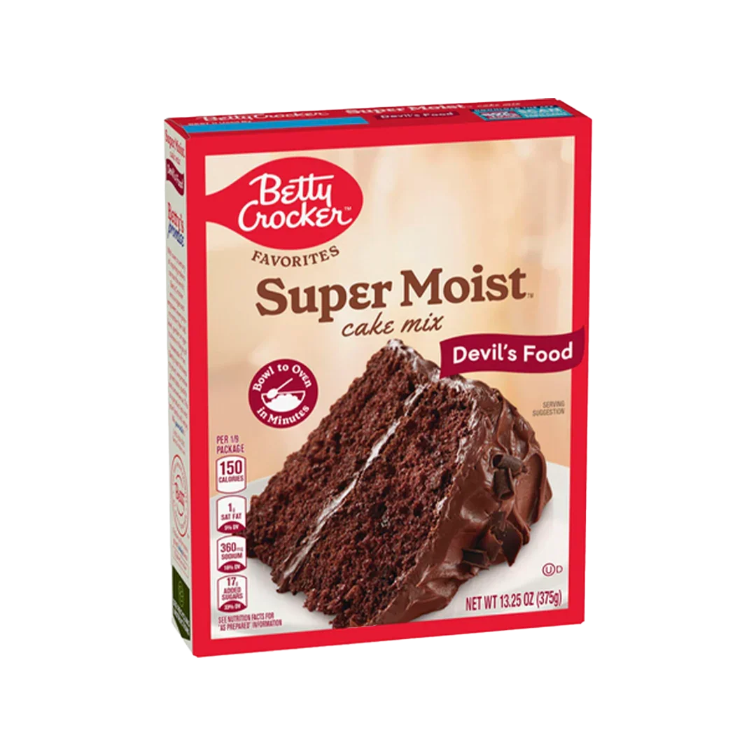 Betty Crocker Cake Mix Super Moist Devil’s Food