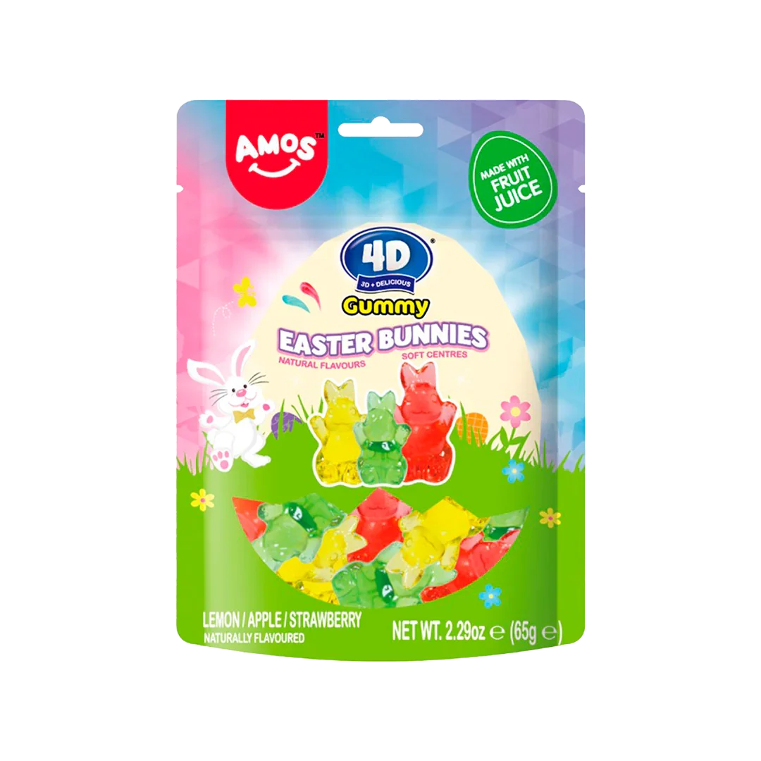 Amos Gummy 4D Easter Bunnies