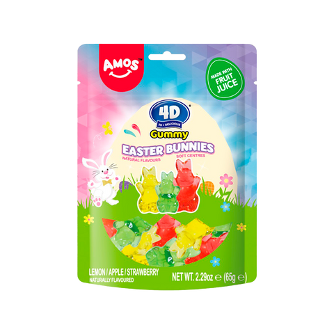 Amos Gummy 4D Easter Bunnies