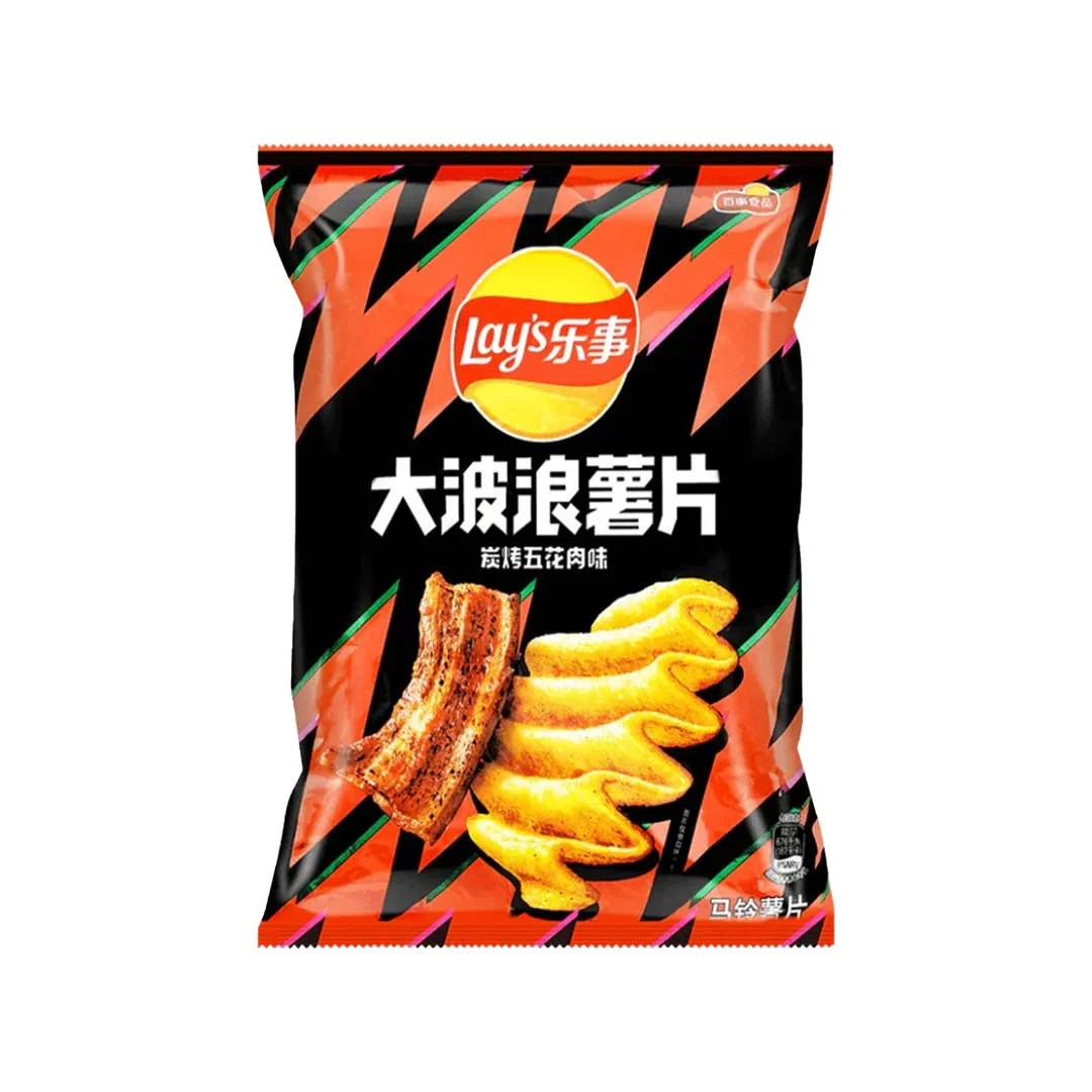 Lay's Deep Ridged Grilled Pork
