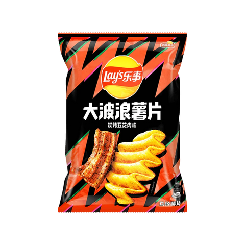 Lay's Deep Ridged Grilled Pork