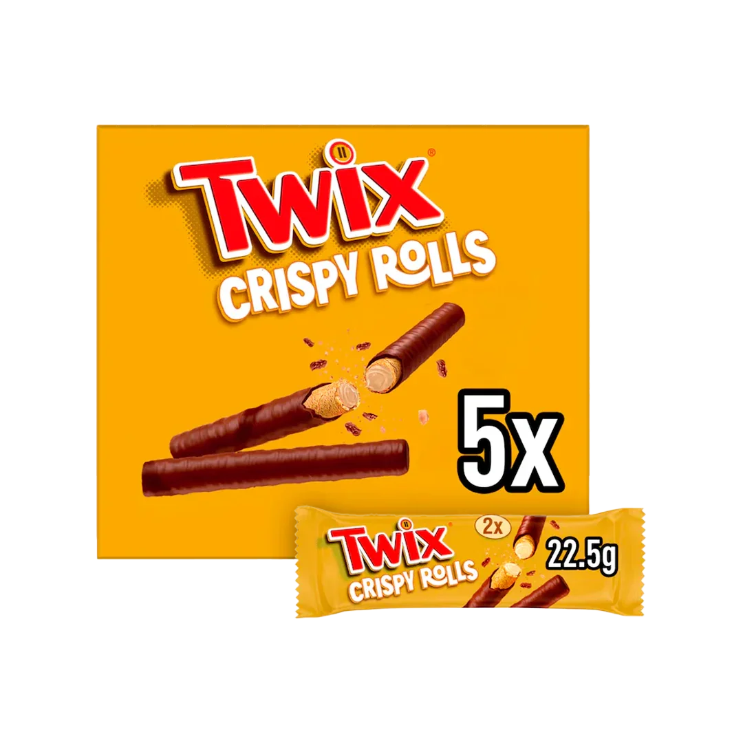 5 x Twix Crispy Rolls
